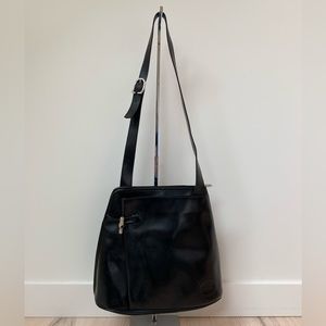 LONGCHAMP shoulder bag leather